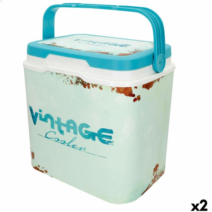 Nevera Portátil Rígida Aktive 24 L 37 x 35 x 27 cm Azul (2 Unidades) Nevera Portátil Rígida Aktive 24 L 37 x 35 x 27 cm Azul (2 Unidades)