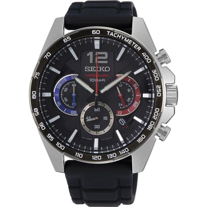 Reloj Hombre Seiko SSB347P1 Negro