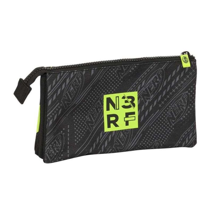 Portatodo Triple Nerf Get ready Negro 22 x 12 x 3 cm 1