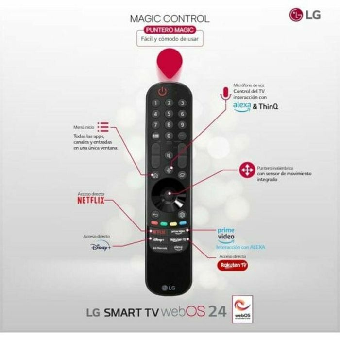 Smart TV LG OLED83C46LA 83 83" 4K Ultra HD OLED 23 Smart TV LG OLED83C46LA 83 83" 4K Ultra HD OLED 23