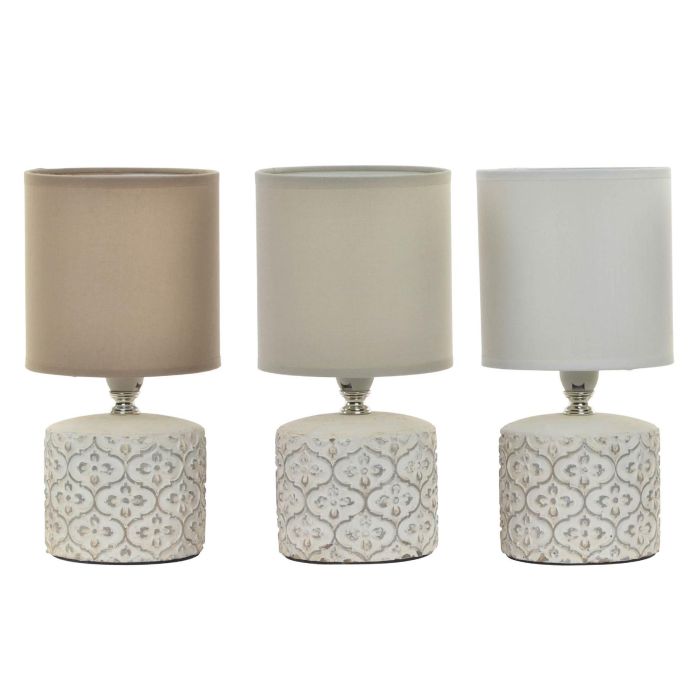 Lampara Sobremesa Boho DKD Home Decor Blanco Beige 35 x 12 cm (6 Unidades) 0 Lampara Sobremesa Boho DKD Home Decor Blanco Beige 35 x 12 cm (6 Unidades) 0