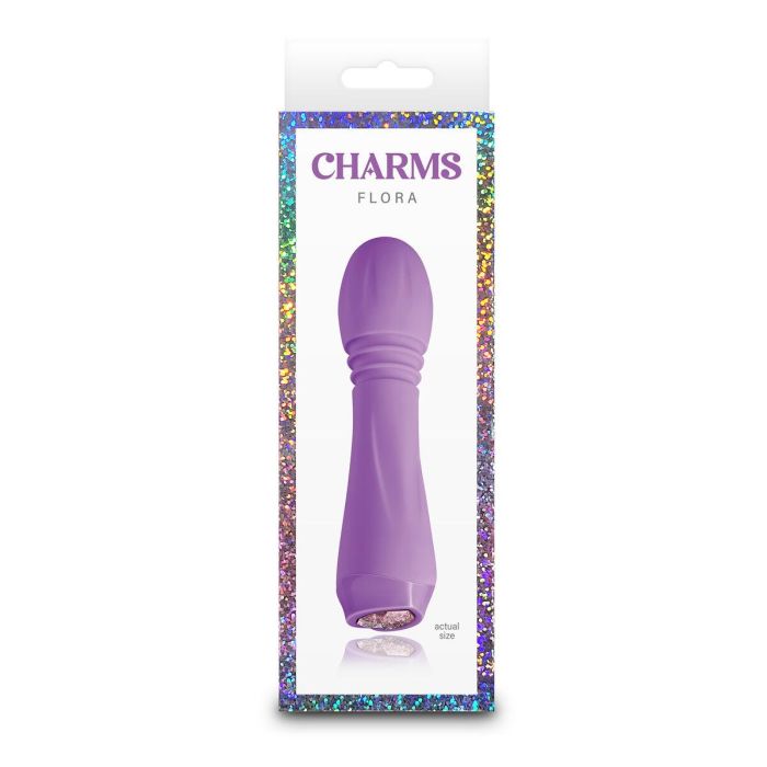 Mini Vibrador NS Novelties Charms Flora Morado Rosa 1 Mini Vibrador NS Novelties Charms Flora Morado Rosa 1