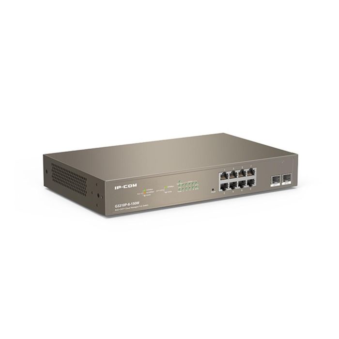 Ip - com G3310P-8-150W Conmutador PoE Gestionado en la Nube 8 Puertos Ethernet 10/100/1000 Base-T + 2 Puertos SFP 130W 2