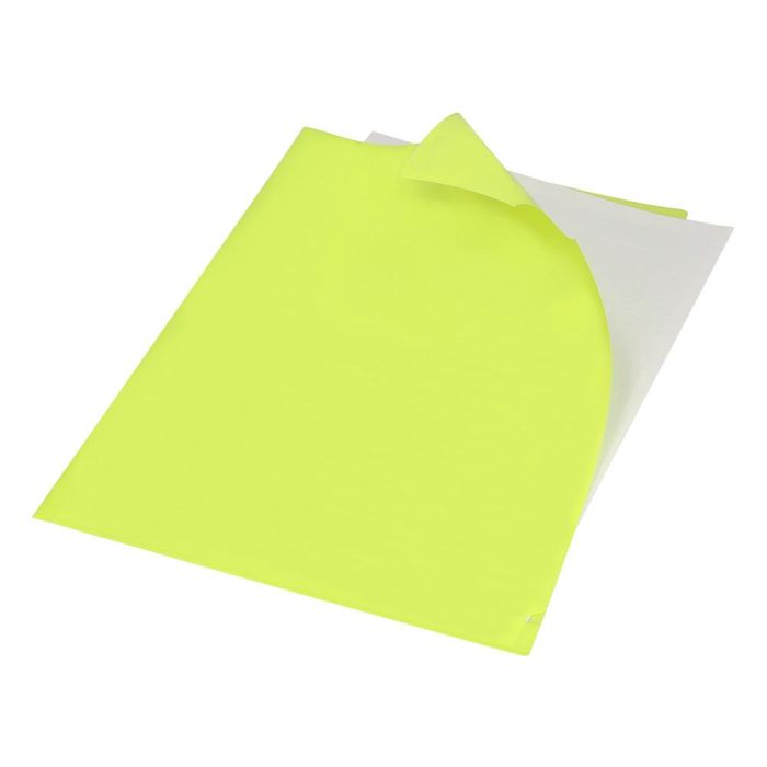 Carpeta Liderpapel Dossier Uñero Polipropileno Din A4 Amarillo Fluor Opaco 20 Hojas 10 unidades 6