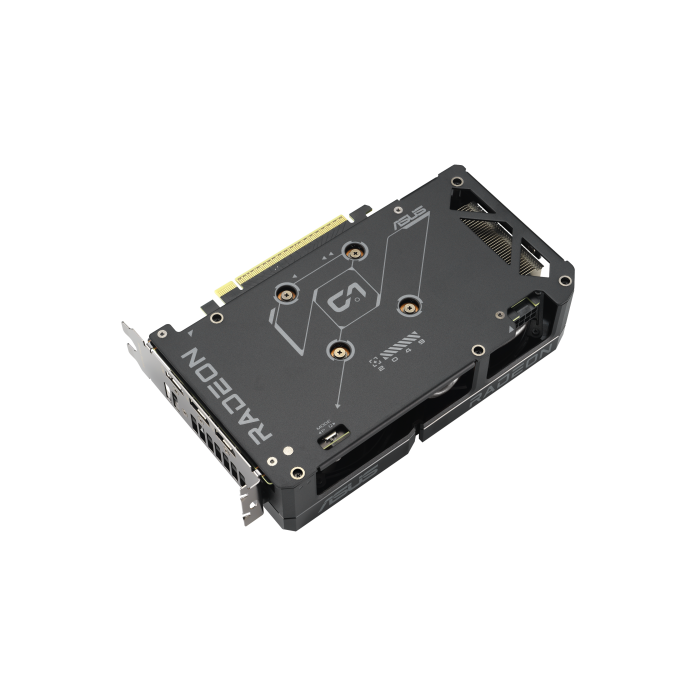 Asus DUAL-RX9060XT-16G Tarjeta Gráfica Radeon RX 9060 XT 16 GB GDDR6 PCI Express 5.0 con 2 Ventiladores Negro 4