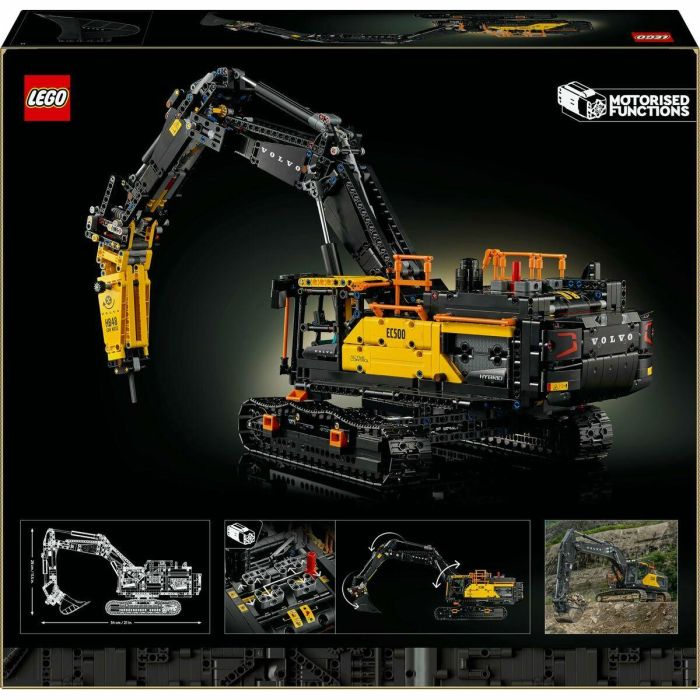 LEGO 42215 Technic Excavadora Híbrida Volvo EC500 - Set de Construcción Detallado para Adultos 6 LEGO 42215 Technic Excavadora Híbrida Volvo EC500 - Set de Construcción Detallado para Adultos 6