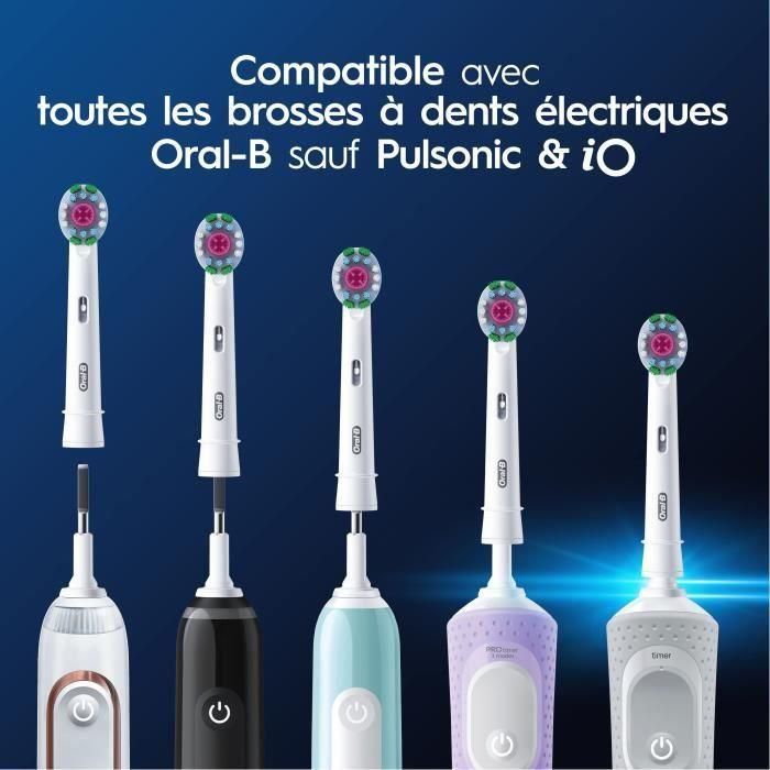 Cabezal de cepillo ORAL-B - 80731295 - para cepillo de dientes eléctrico 2 Cabezal de cepillo ORAL-B - 80731295 - para cepillo de dientes eléctrico 2