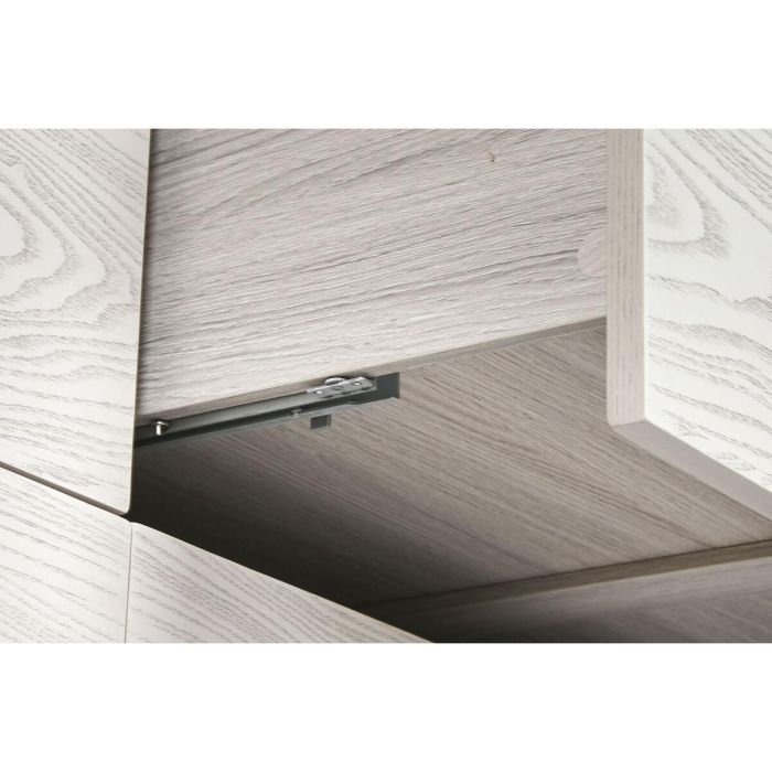 Comoda Tradicional DKD Home Decor Gris Claro 48.3 x 92.5 x 165 cm 4