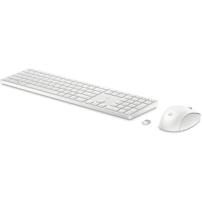 HP HP1686101115818 Juego de Teclado y Ratón 650 AZERTY Francés Blanco 2