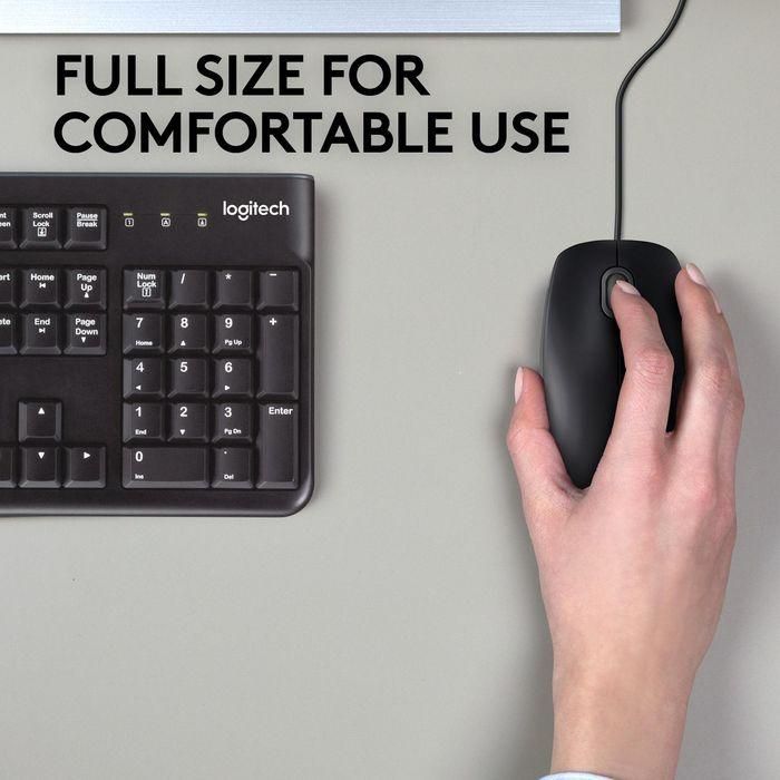 Logitech B110 Silent Ratón USB Óptico Silencioso Plug & Play Ambidextro Negro 2