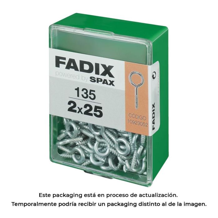 Fadix Hembrilla Cerrada Cinc 2,0x25mm Caja 135 Unidades