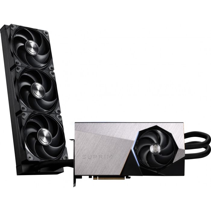 MSI GeForce RTX 5080 16GB GDDR7 Suprim Liquid SOC Tarjeta Gráfica 3 Ventiladores 3 MSI GeForce RTX 5080 16GB GDDR7 Suprim Liquid SOC Tarjeta Gráfica 3 Ventiladores 3