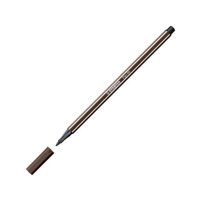 Stabilo Rotulador Pen 68 Ocre Caja 10 Unidades
