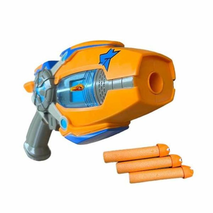 Bizak Pistola Slugterra Eli's Blaster, Mecanismo Aire Presurizado, Disparo 9 Metros, Incluye 3 Dardos, Edad +4 Años 2 Bizak Pistola Slugterra Eli's Blaster, Mecanismo Aire Presurizado, Disparo 9 Metros, Incluye 3 Dardos, Edad +4 Años 2