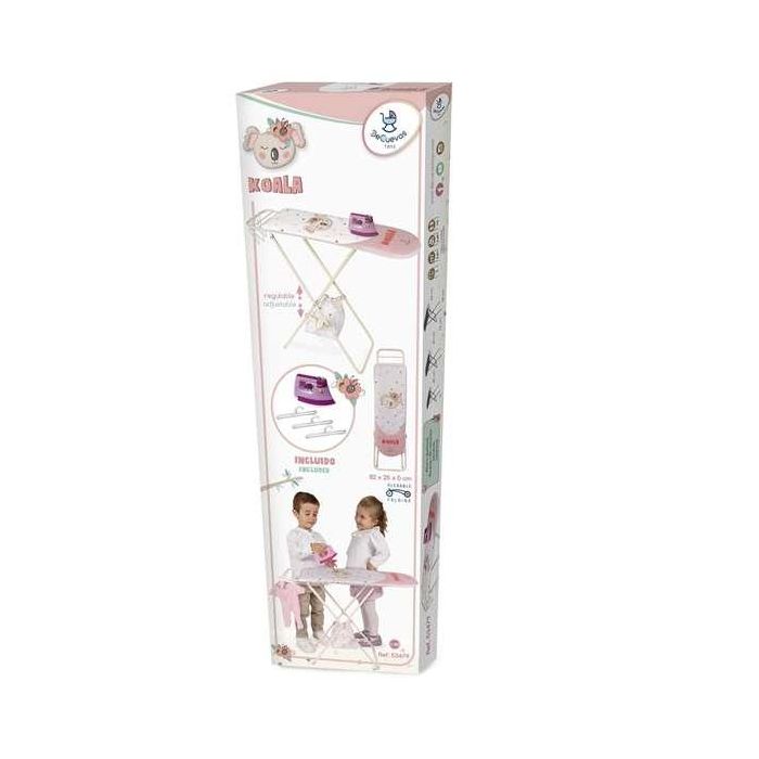 Planchador plegable koala con plancha y perchas 72x25x(55/60/63) cm altura regulable. 7 Planchador plegable koala con plancha y perchas 72x25x(55/60/63) cm altura regulable. 7