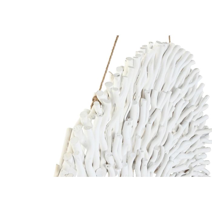 Decoracion Pared Mediterraneo DKD Home Decor Blanco 10 x 120 x 120 cm (2 Unidades) 1 Decoracion Pared Mediterraneo DKD Home Decor Blanco 10 x 120 x 120 cm (2 Unidades) 1