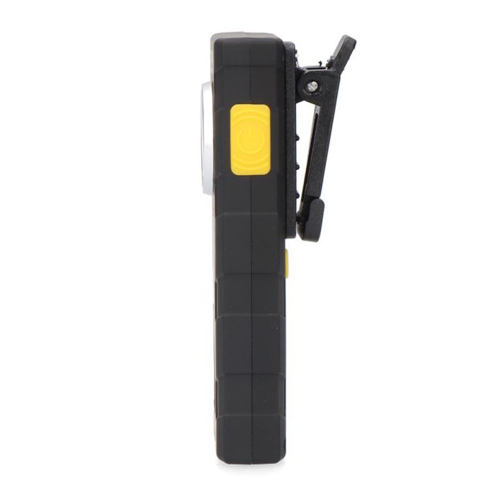 Edm Linterna Petaca LED de Bolsillo 250lm+300lm, Batería Recargable 1200mAh, IP42, con Iman, Gancho y Clip 10 Edm Linterna Petaca LED de Bolsillo 250lm+300lm, Batería Recargable 1200mAh, IP42, con Iman, Gancho y Clip 10