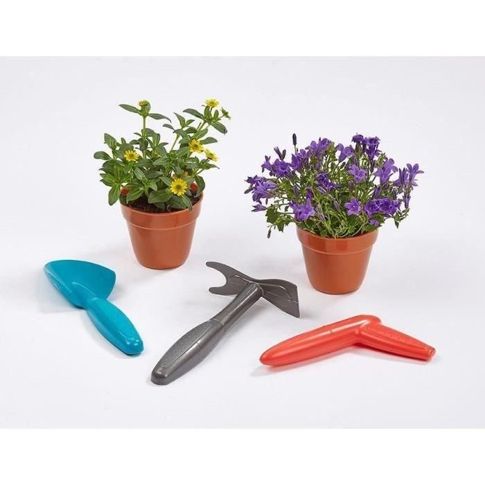 Ecoiffier 4290 Jardinera Macetero Juguete Infantil con 11 Accesorios Incluidos, 31 cm Altura, para Niños +18 Meses. 1 Ecoiffier 4290 Jardinera Macetero Juguete Infantil con 11 Accesorios Incluidos, 31 cm Altura, para Niños +18 Meses. 1
