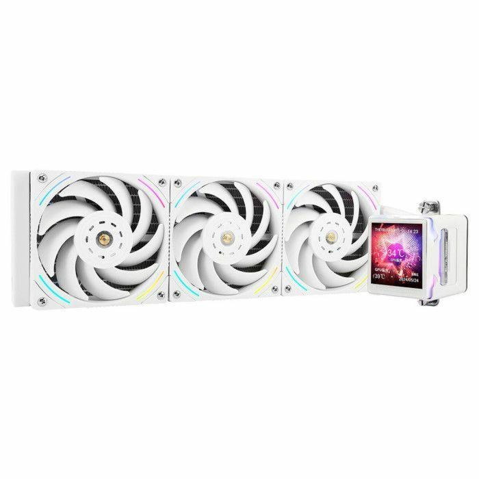 Thermalright THE1737716279470 Elite Vision 360 ARGB - Kit de Refrigeración Líquida para Procesador, Blanco Thermalright THE1737716279470 Elite Vision 360 ARGB - Kit de Refrigeración Líquida para Procesador, Blanco