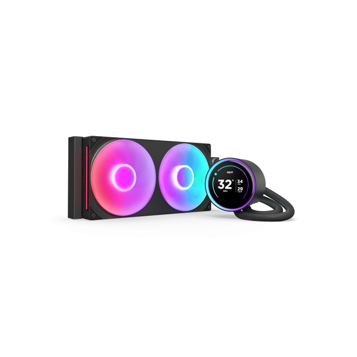 NZXT Kraken Elite 280 RGB Procesador Sistema de refrigeración líquida todo en uno 14 cm Negro 1 pieza(s) NZXT Kraken Elite 280 RGB Procesador Sistema de refrigeración líquida todo en uno 14 cm Negro 1 pieza(s)