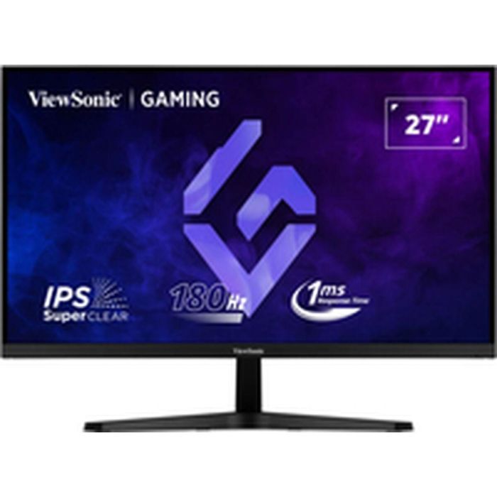 Viewsonic VX27G1-HD Monitor Gaming IPS 27" Full HD 1920x1080 180Hz 1ms HDR10 Negro con HDMI y DisplayPort, Flicker-Free 2