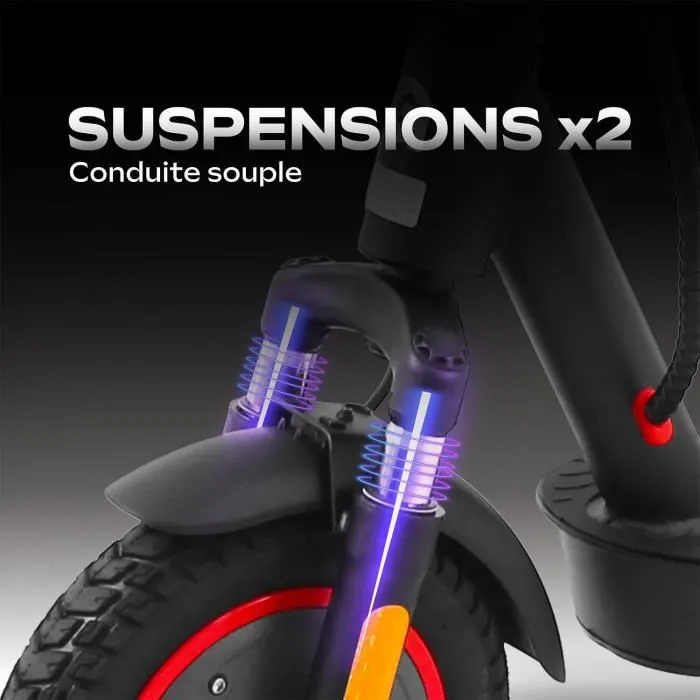 Urbanglide Patinete Eléctrico Plegable 100 MAX 350W Adulto Negro 2