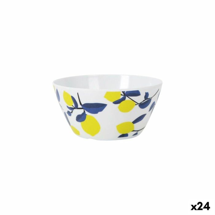Bol para Aperitivos La Mediterránea Limón 15 x 8 cm (24 Unidades) Bol para Aperitivos La Mediterránea Limón 15 x 8 cm (24 Unidades)