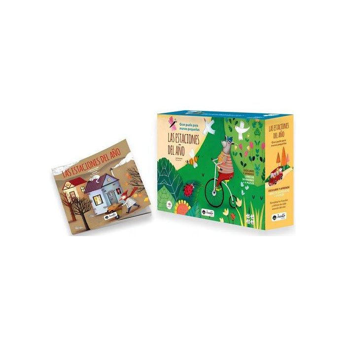 Puzle Superpuesto Juanito Books Las Estaciones Del Año 90 Piezas (+6 Años)