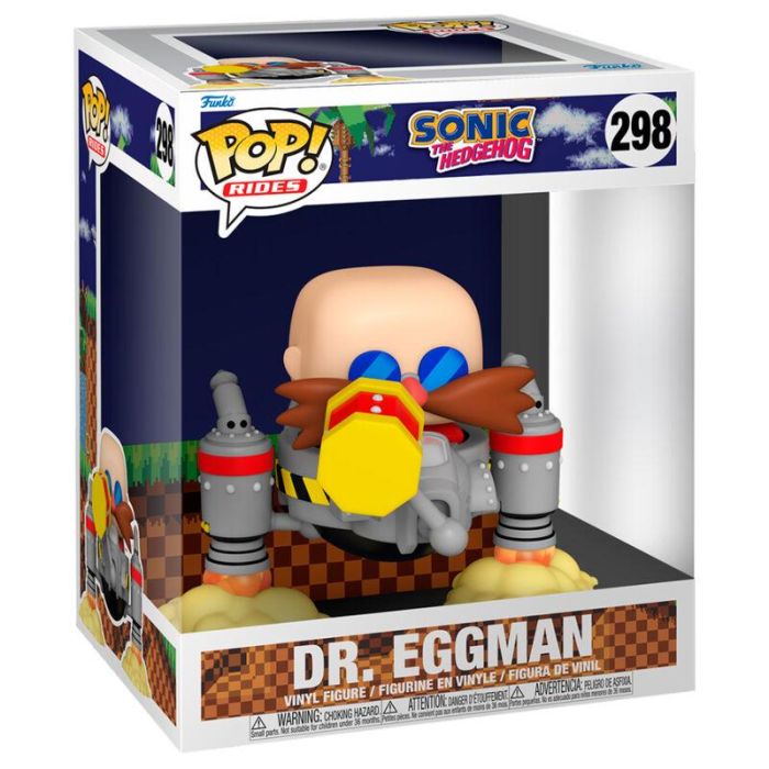 Funko POP Ride Deluxe Sonic the Hedgehog Dr. Eggman Figura Coleccionable