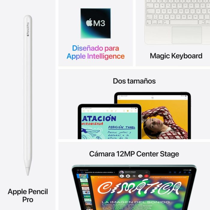 Tablet Apple iPad Air 13" 8 GB RAM 512 GB Gris M3 4