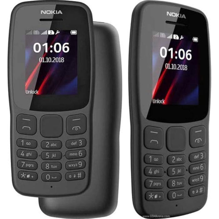 Nokia 106 Ta-1114 Ds 4Gb Black Oem