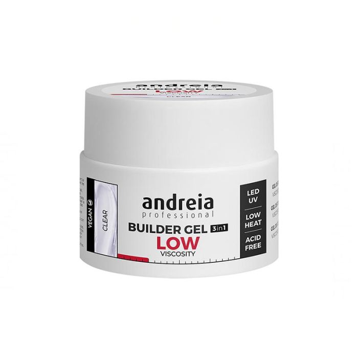 Builder Gel Low Viscosity Clear 44 grs Andreia