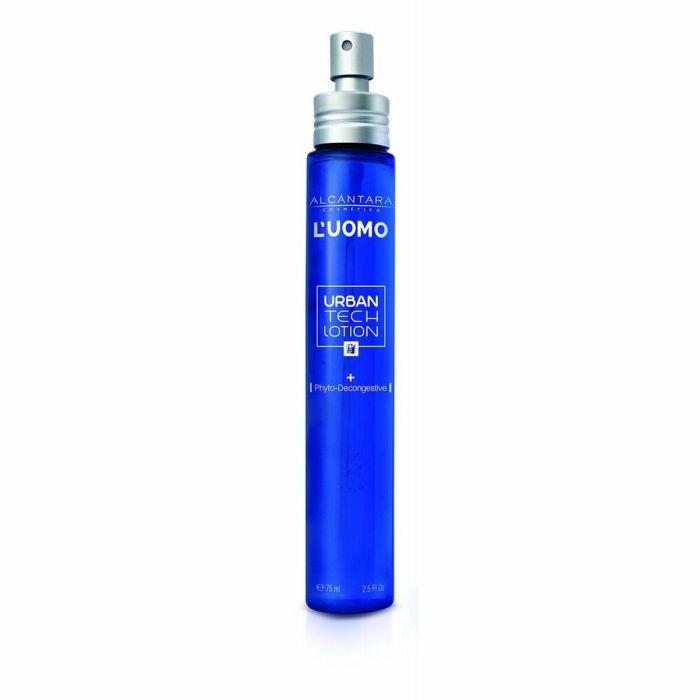 Alcantara L'UOMO URBANTECH Loción Tratamiento Capilar Hidratante Hombre Fortalece Crecimiento Células Madre Manzana 75 ml Spray