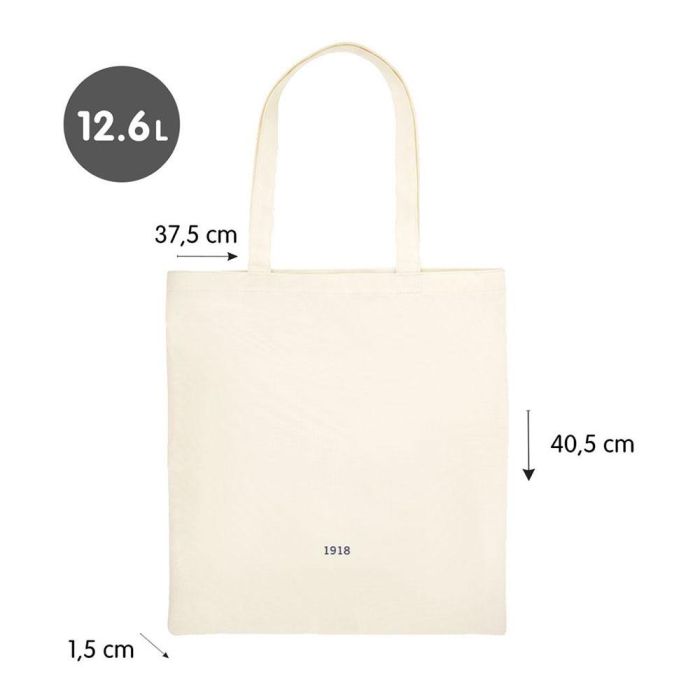 Milan Bolsa De Mano Tote Bag Since 1918 Beige 4 Milan Bolsa De Mano Tote Bag Since 1918 Beige 4