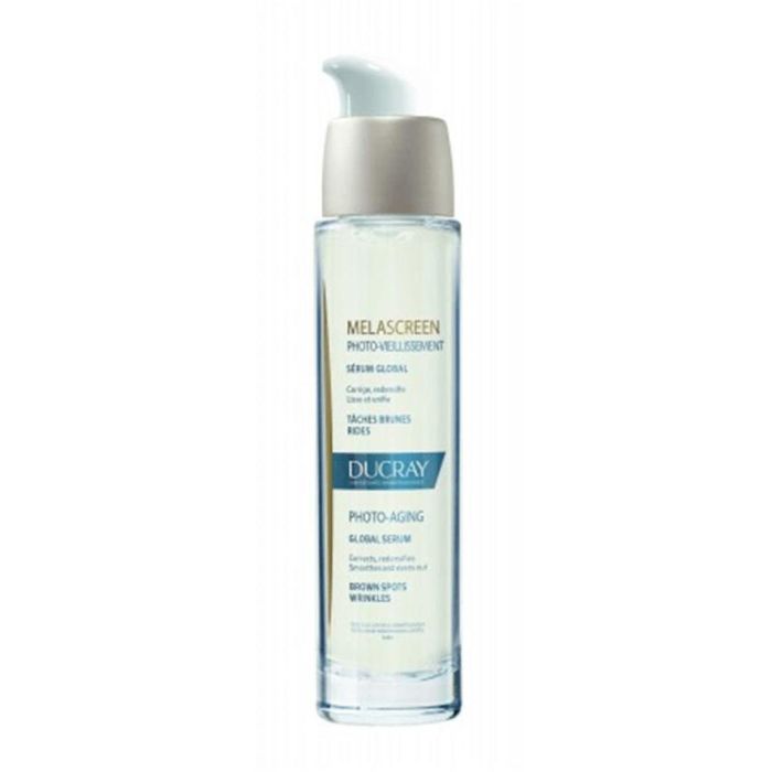 Ducray MELASCREEN Sérum Global Anti-fotoenvejecimiento | Manchas, Arrugas y Firmeza | Todo Tipo de Pieles, No Comedogénico 30 ml