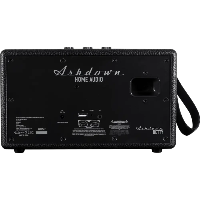 Ashdown Altavoz Bluetooth 2 x 20W - Negro Ashdown 4 Ashdown Altavoz Bluetooth 2 x 20W - Negro Ashdown 4