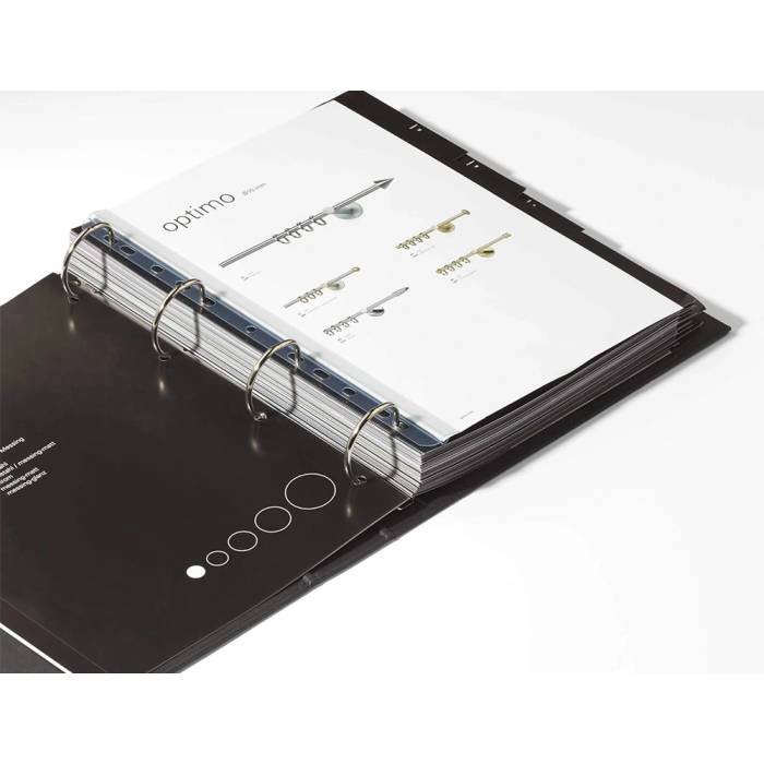 Q-connect Tira Multitaladro Autoadhesiva para Documentos A4 y A5 en Poliéster, Pack 50 Unidades, 120 micras 3