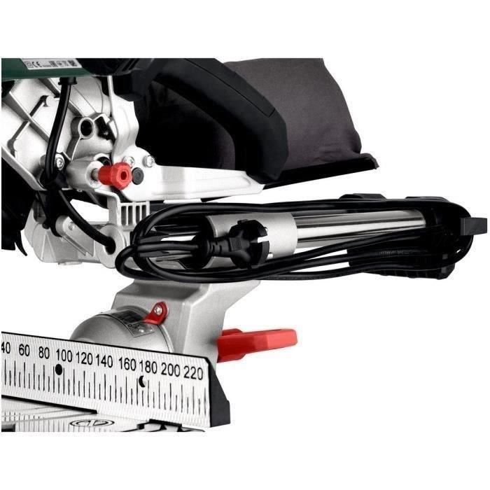 Tronzadora radial - METABO - KGS 216 M - línea de corte de precisión LED - 613216000 3 Tronzadora radial - METABO - KGS 216 M - línea de corte de precisión LED - 613216000 3