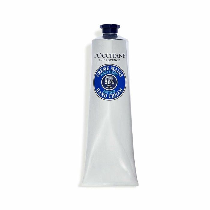 L'Occitane En Provence Crema de Manos Karité 20% Manteca Biológica, Nutritiva y Protectora para Manos Suaves, 150 ml