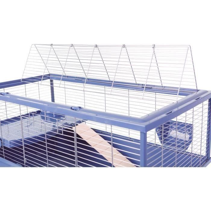 Jaula elevada para roedores - Zolux - Néolife - Para cobayas - 99 x 54 x 79 cm - Azul 2 Jaula elevada para roedores - Zolux - Néolife - Para cobayas - 99 x 54 x 79 cm - Azul 2