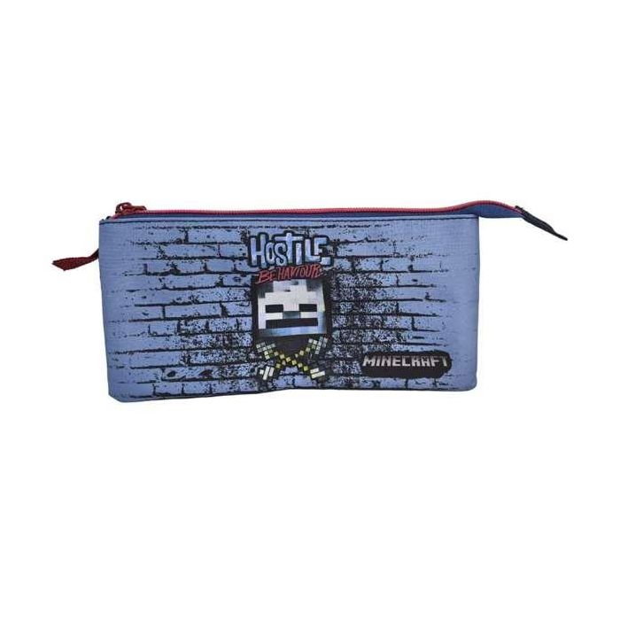 Minecraft hostile behaviour estuche triple . 11.5 x 23.5 x 3 cm. 0 Minecraft hostile behaviour estuche triple . 11.5 x 23.5 x 3 cm. 0