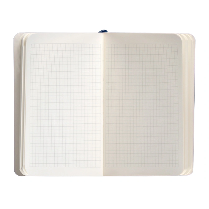 Antartik Cuaderno A6 Tapa Blanda Cuadriculado Azul Marino 100 Hojas 80 gr FSC 7