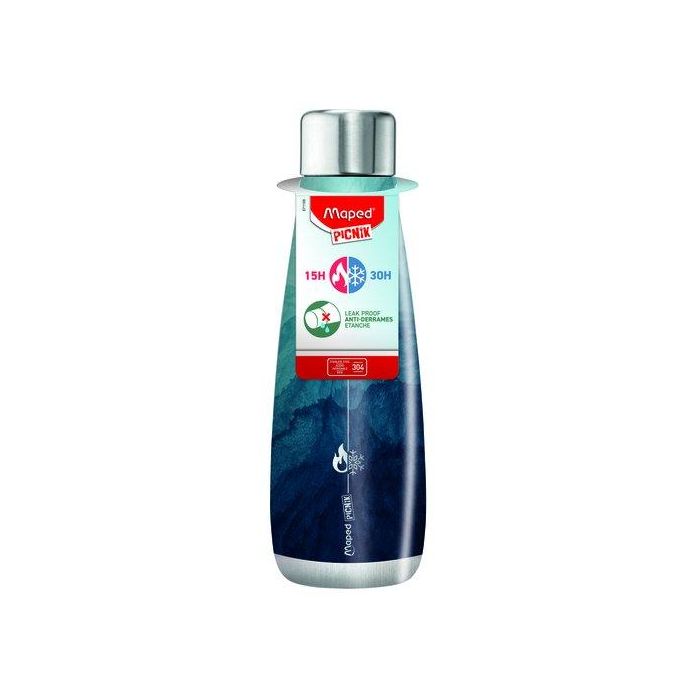 Botella Maped Concept Acero Inoxidable Term. 500Ml Water