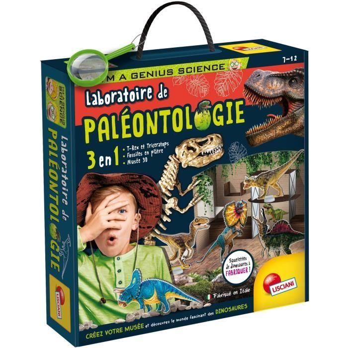 Génius Science - juego científico - la ciencia de la paleontología - LISCIANI