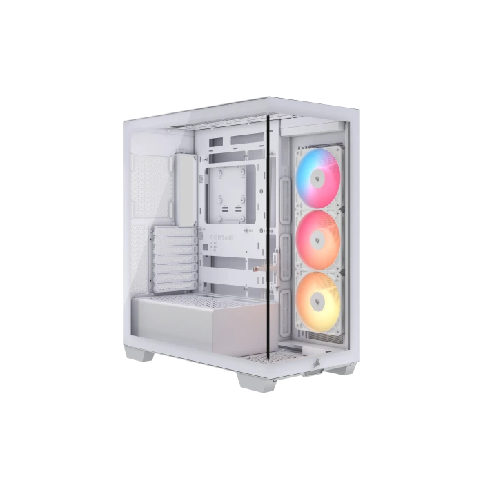 Corsair AABBA89363 Caja PC 3500X RSR ARGB Semitorre Cristal Templado 3 Ventiladores Rotor Invertido Blanca