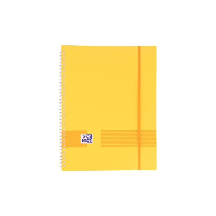 Oxford 400146217 Carpeta de Fundas A4, 30 Fundas, Tapa Plástico, Cierre Goma, Colores Surtidos 10