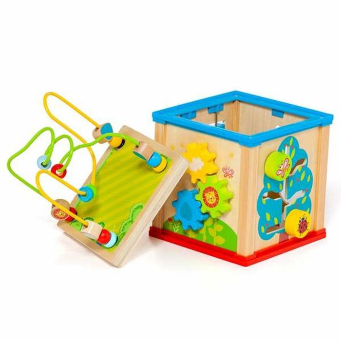 Molto Cubo de Actividades de Madera 19x17x17 cm para edad +3 años 4 Molto Cubo de Actividades de Madera 19x17x17 cm para edad +3 años 4