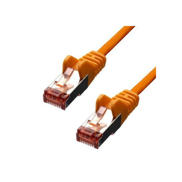 ProXtend CAT6 F/UTP CCA PVC Ethernet Cable Orange 50cm ProXtend CAT6 F/UTP CCA PVC Ethernet Cable Orange 50cm