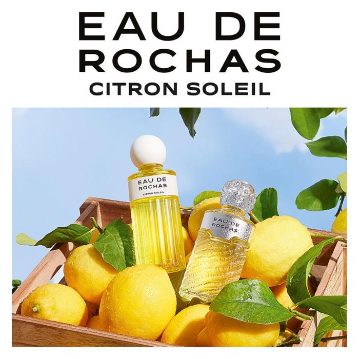 Rochas CITRON SOLEIL Eau de Toilette para mujer 100 ml - Fragancia Cítrica Floral Almizclada 3