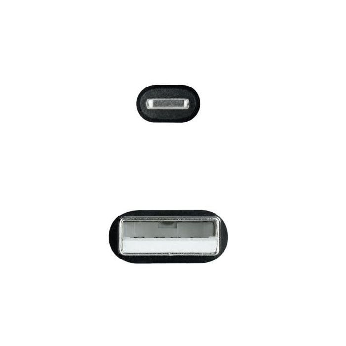 Accesorio NANOCABLE 10.10.0401-COBK 1 m Negro (1 unidad) 2 Accesorio NANOCABLE 10.10.0401-COBK 1 m Negro (1 unidad) 2